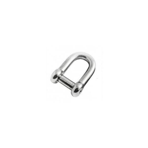Škopac D s vijkom, Inox 316