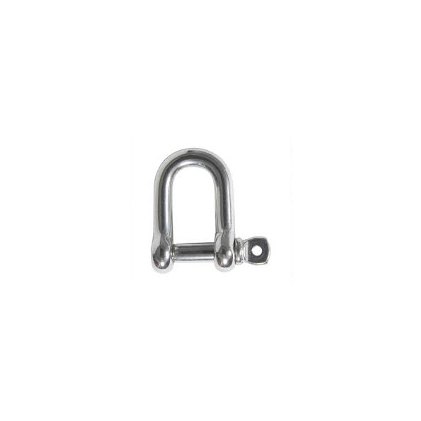 Škopac D s neispadajućim vijkom, Inox 316